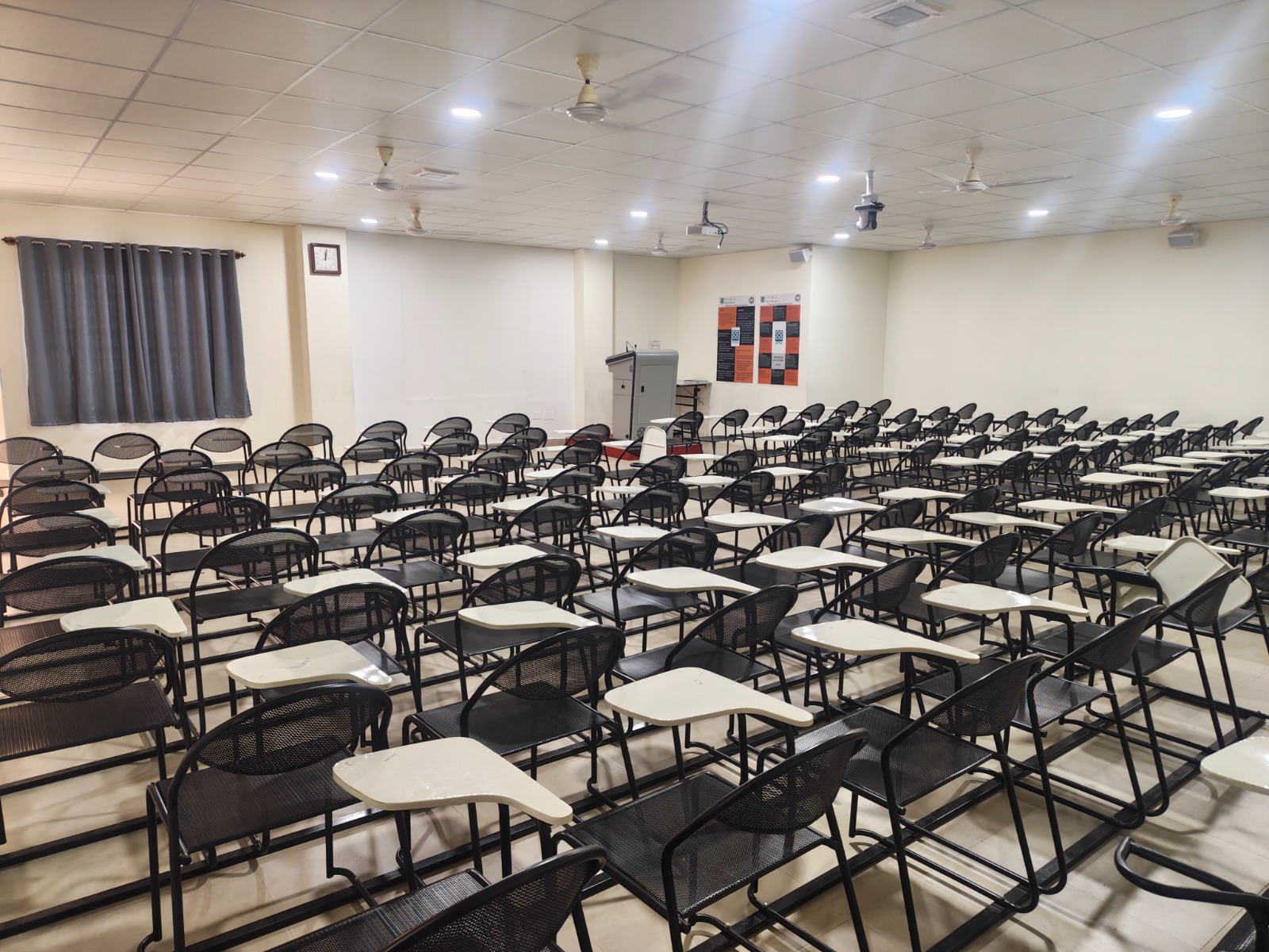 Seminar hall with seating