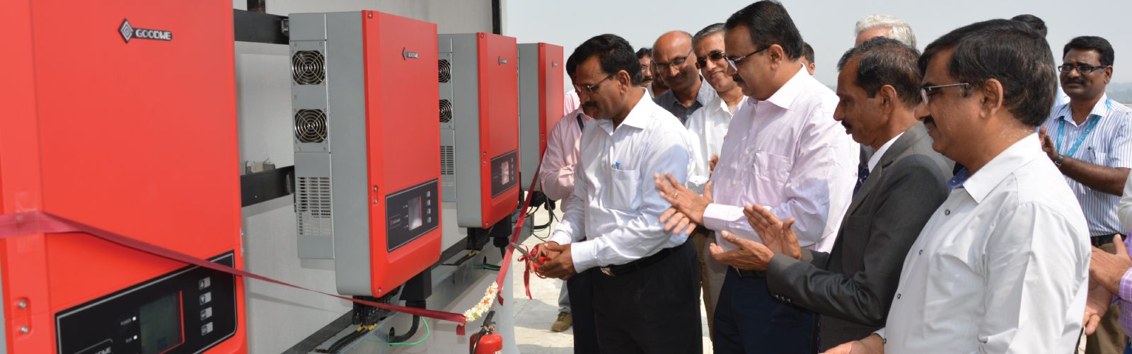 Rooftop solar plant
